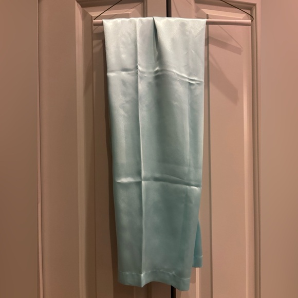 Victoria's Secret Set- Aqua pajama top & drawstring sleep pant set-vintage Small - Picture 3 of 10